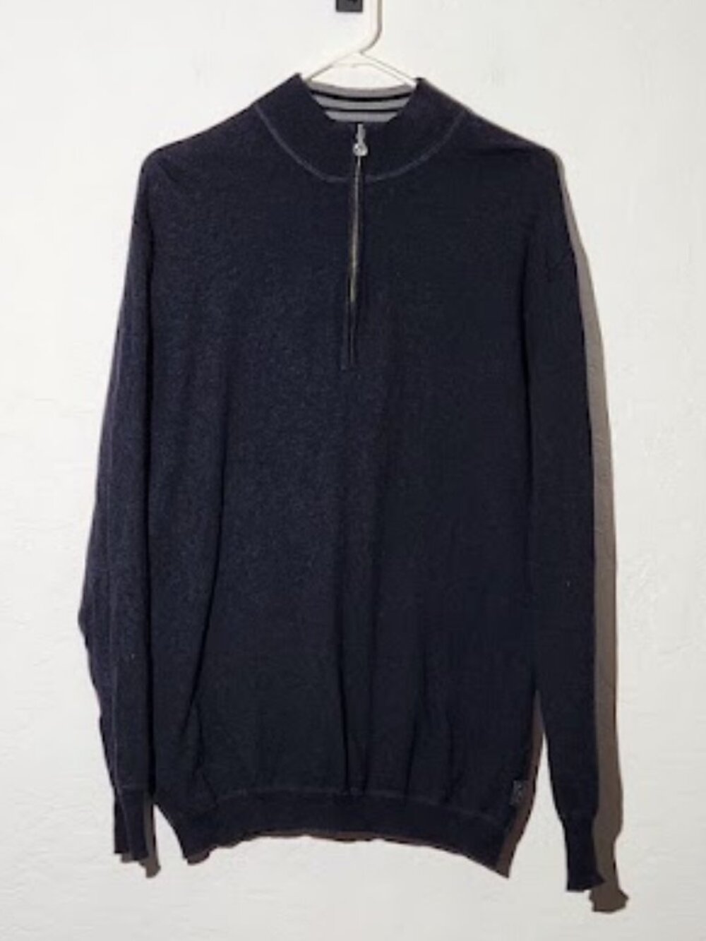 Linksoul Men's Long Sleeve 1/4 Zip Pullover Sweater Size Large